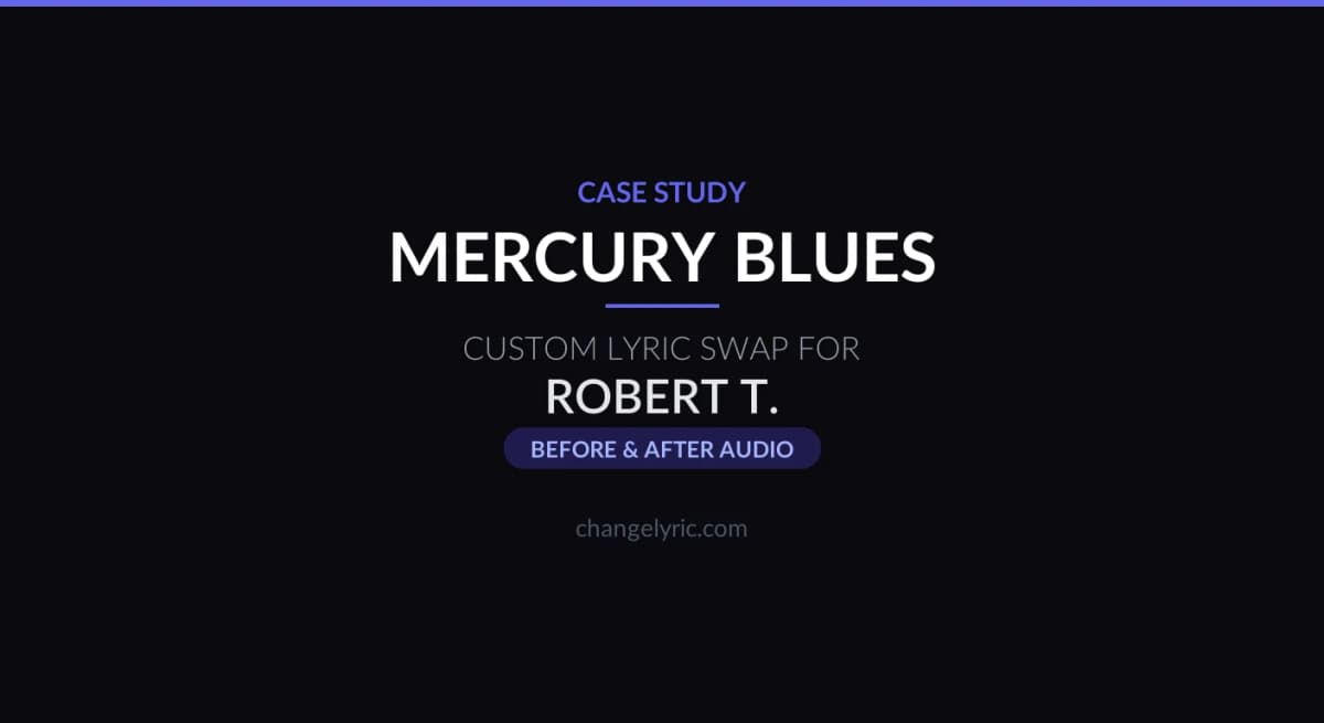 Oldsmobile version of Mercury Blues case study