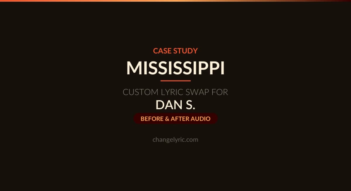 Mississippi to California - Geographic song transformation