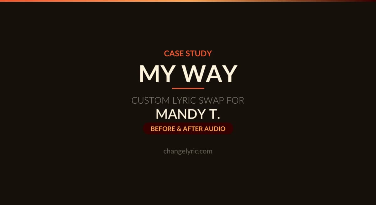 My Way by Frank Sinatra with custom 70th birthday lyrics