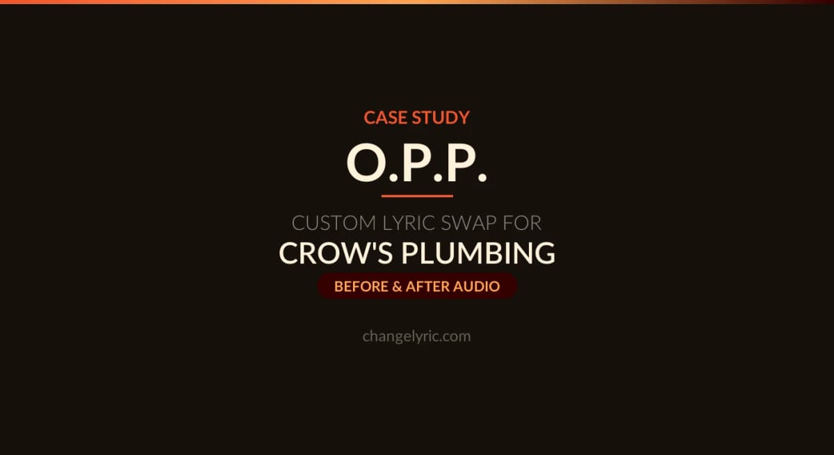 O.P.P. by Naughty By Nature - plumbing service plan parody