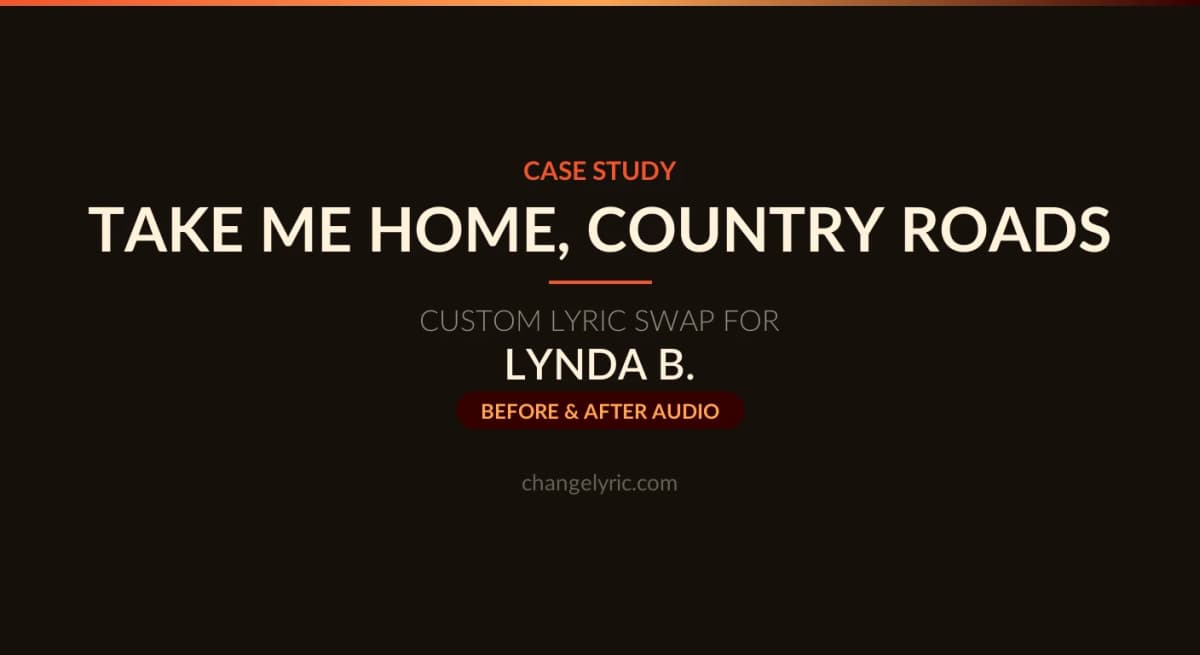 Custom parody rewriting John Denver's Take Me Home Country Roads into a pool party singalong