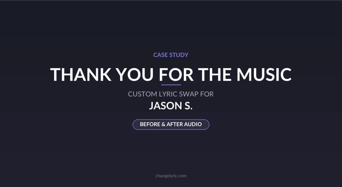 Thank You For The Music by ABBA rewritten as a football parody