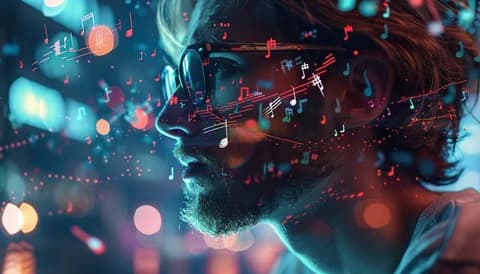 Producing music with vocal synthesis tools Music producer composing with vocal synthesizer software