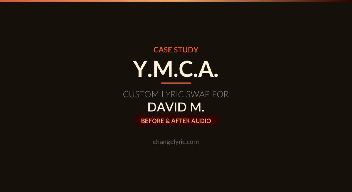 Y.M.C.A. by the Village People with custom party lyrics